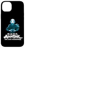 Avatar Aang Fl&egrave;che Lumineuse Pose de Flexion d'air Lumi&egrave;re Bleue Coque pour iPhone 14 Plus