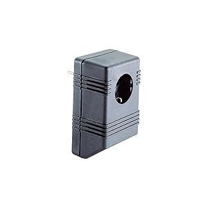 Boîtier avec fiche secteur Strapubox SG722 Plastique noir 126 x 75 x 53 1 pc(s)