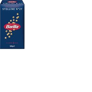 Barilla P&acirc;tes Stelline 500g (Lot de 6)