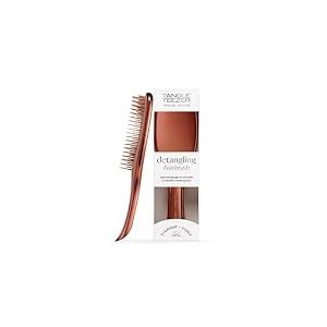 Tangle Teezer Ultimate Detangler, Brosse à Cheveux Démêlante pour Cheveux Secs et Mouillés, Picots à 2 Niveaux, Réduit la Casse, Élimine les Nœuds, Tous Types de Cheveux, Bronze Chocolat Chrome