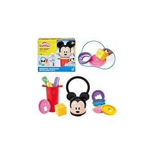 Play-Doh Disney Junior Empil' Formes, Coffret de pâte à Modeler, Jouets préscolaires, Loisirs créatifs, Cadeaux pour Enfants, dès 2 Ans