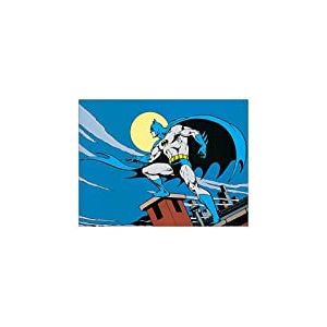 ArtPlaza Gotham City - (DC Comics) Panneau Décoratifs, Bois, Multicolore, 80 x 1.8 x 60 cm AS10148