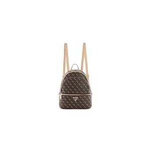GUESS Grand Sac à Dos Manhattan, Marron, Taille Unique Femme