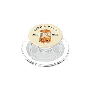 Jus de Fruits Japonais &agrave; la Papaye Kanji pour gar&ccedil;ons et Filles PopSockets PopGrip pour MagSafe