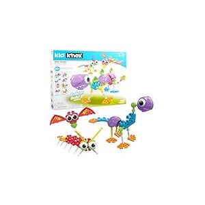 Kit de construction Dino Dudes, K'NEX Kid, Basic Fun, 85611, jeu de bricolage pour enfants avec 100 pièces, jouets éducatifs pour enfants, jouet de dinosaure pour garçons et filles à partir de 3 ans