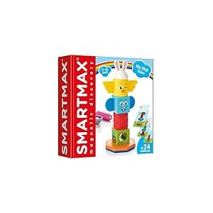 SMARTMAX - Mon Premier Totem - My First Totem - Jeu de Reflexion - Jeu de Construction Magnétique- 24 Défis - pour Enfants à Partir de 1 an