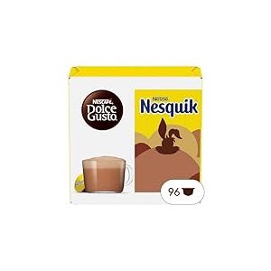 Nescafé Dolce Gusto Nesquik - Chocolat - 96 Capsules (Pack de 6 boîtes x 16)