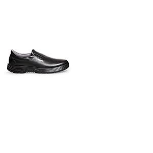 Abeba X-Light 711137 Chaussures basses en cuir lisse Noir