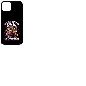 Funny All The Pretty Girls Squat Like-This Attrape-Balle Molle Coque pour iPhone 15 Plus