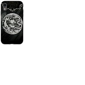 Graphique esthétique du Dragon et du Tigre Yin et Yang Coque pour iPhone XR