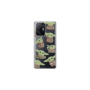 ERT GROUP Coque de téléphone Portable pour Xiaomi 11T 5G / 11T Pro 5G Original et sous Licence Officielle Star Wars Motif Baby Yoda 029 adapté à la Forme du téléphone Portable, partiel imprimé