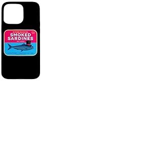 Huile d'olive ajoutée au sel de sardines fumées Coque pour iPhone 15 Pro Max