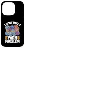 Panier à fil coloré avec aiguilles à tricoter Coque pour iPhone 14 Pro