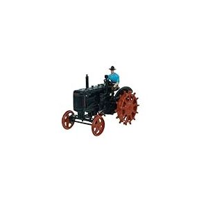Modèle de Tracteur Fordson Major Britains avec Roues en Acier - Édition Limitée - Tracteur en Métal Moulé à Collectionner - Convient aux Enfants de 3 Ans et Plus