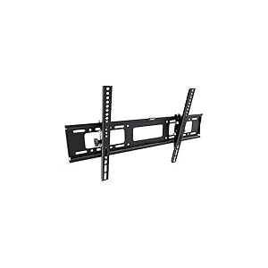 RICOO Support TV Mural Plat R17 inclinable Universel 37-75 Pouces (94-191cm) Fix ation Murale télé incurvé LED LCD VESA 300 x 200-600 x 400