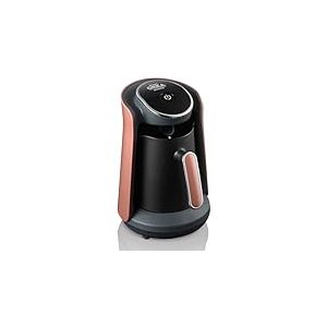 Arzum Okka Cafeti&egrave;re Turque, Design Compact, capteur de Protection Contre Les d&eacute;bordements, Facile &agrave; Nettoyer, Performances &eacute;conomes en &eacute;nergie, 4 c&ocirc;t&eacute;s, Rose