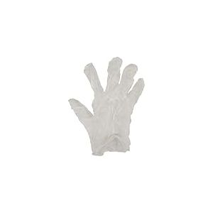 COGEX - Gants jetables, gants de protection - En vinyle (PVC) non poudr&eacute;s - Couleur: blanc - Taille 10/XL - Lot de 10 gants - Pour le petit bricolage, la peinture et les travaux salissants - Pratique