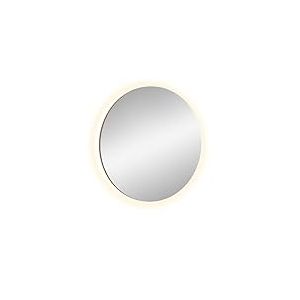 xonox.Home Miroir Drive 70 x 70 x 6 cm en Imitation chêne Artisan – Miroir vestiaire Moderne avec Aspect Bois pour Garde-Robe et Couloir – Miroir Mural Moderne et optimisé pour la Surface