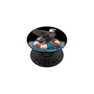 F&ecirc;te de Vacances &agrave; la Piscine avec ce Look d'aigle pour Les Fans de Bague PopSockets PopGrip Adh&eacute;sif