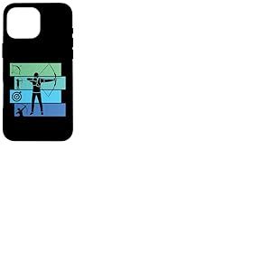Tir à l'arc Archer archerie tireur garçon Enfant ritro Coque pour iPhone 16 Pro Max