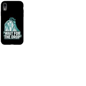 Roller Coaster Wait for The Drop Funny Coque pour iPhone XR
