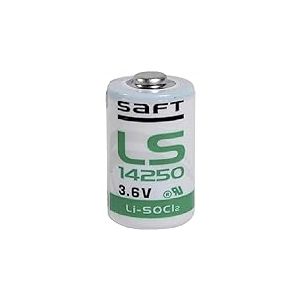 easybuyonline Haute capacité One Time SAFT LS 14250 1/2 AA 3,6 V Batterie au Lithium