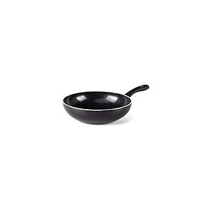 GreenChef Diamond Wok Anti-adhérent en Céramique Saine 28 cm/3.7 Litre, Sans PFAS, Convient à l'induction, Va au four jusqu'à 160?C, Lave-Vaisselle, Noir