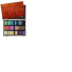 Mungyo Coffret de Pastels secs, Assorties, Medium, Set de 72 Pièces