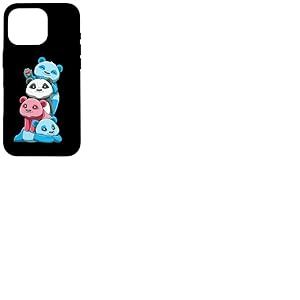 Panda LGBTQ Mignon Panda Arc-en-Ciel Coque pour iPhone 16 Pro