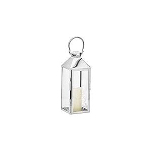 Gartenfreude 9000-1001-01 Lanterne en Acier Inoxydable M avec éclairage LED