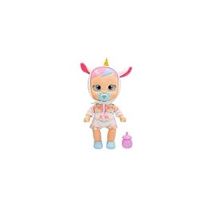 Cry Babies Dreamy Poup&eacute;e Interactive Aide Dreamy &agrave; Faire Ses Premiers Pas, avec Plus de 10 Sons et R&eacute;actions. Elle Pleure des Larmes LED. Enfants &agrave; partir de 3 Ans