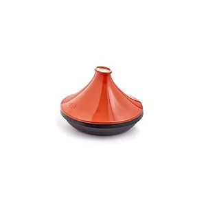 Emile Henry Tajine Delight 32 cm Toscane &ndash; C&eacute;ramique Fran&ccedil;aise Haute R&eacute;sistance &ndash; Tous Feux dont Induction & Four &ndash; Plat &agrave; Tajine 3 L &ndash; Fabriqu&eacute; en France
