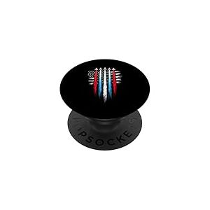 Drapeau de l'aviation PopSockets PopGrip Adhésif
