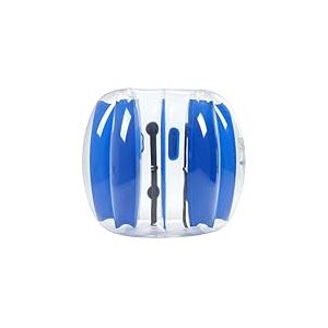 VEVOR Bulle Gonflable G&eacute;ante de 1,2 m de Diam&egrave;tre, Balle Pare Chocs &agrave; Bulles en PVC &Eacute;pais, Ballon Sumo Facile &agrave; Porter, pour Jeux d'&Eacute;quipe en Plein Air, Jardin Cour Parc Aire de Jeux, Rayures Bleues