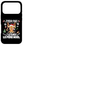 J'Peux Pas J'attends Le P&egrave;re No&euml;l Dr&ocirc;le Joyeux No&euml;l Coque pour iPhone 17 Pro