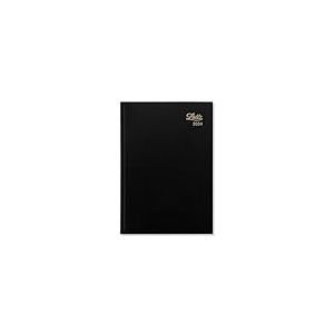 Letts Agenda semainier 2024 A5 Noir