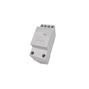 EMOS - Transformateur pour sonnette 2 fils - Transformateur universel 8V, 12V, 24V - Convertisseur de tension blanc compatible avec carillon de porte P57101, P57102 - Filaire, 0,3A (8W)