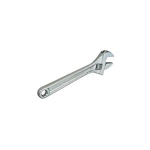 STANLEY 0-95-873 Clé À Molette 200 Mm Gamme FATMAX - Clé Forgée En Acier - Finition Anti-Corrosion - Marquage Laser - 5 Dimensions - Poignée Large - Ouverture 34Mm - Normes Iso 6787 Et Din 3117