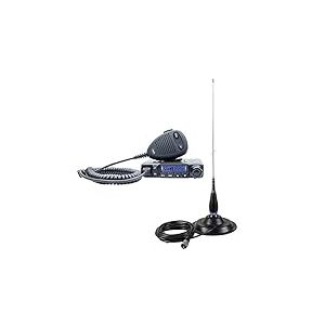 PNI Radio CB Escort HP 6500 ASQ avec antenne CB ML145 avec Base magnétique