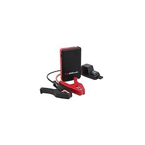 Schumacher Electric SL471 - Booster Batterie Moto Voiture 600A 12V - Démarreur Lithium Powerbank Pinces Crocodiles - Batteries Plates - Moteur Essence 4L /Diesel 2L - Chargeur Rapide, Lampe Torche