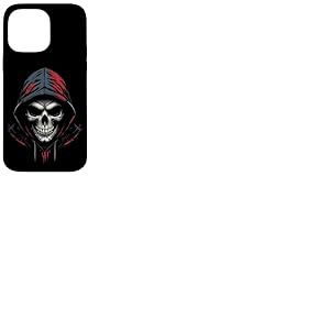 Sweat à Capuche tête de Mort Coque pour iPhone 14 Pro Max