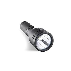 CRESSI Astra 2100 Torch Black-Torche sous Marine &agrave; LED Rechargeable 2100 Lumens Etanche IPX8 100m, Unisex, Noir et Compacte pour la Plong&eacute;e, la P&ecirc;che, Les Explorations Aquatiques