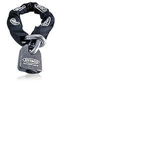 Artago 68T100 Chaine Antivol Moto Lourde de Sécurité Maximale, Homologué Sold Secure, ø15 100cm, BUNKER SELECTION, Cadenas Monobloc en Acier Forgé, Chaine Antivol Cémentée pour Moto Parking