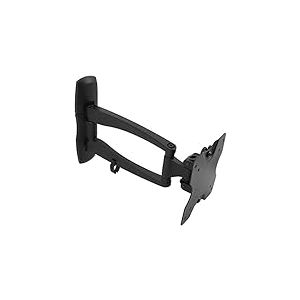 RICOO Support Murale TV Orientable S8811 Inclinable Universel 13-29" (33-74cm) Fix ation Mural Télévision LED/LCD/Incurvée VESA 100 x 100 Noir