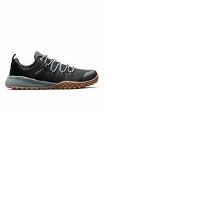 Columbia Homme Crestwood Chaussure de randonnée, Requin/Gris, 42.5 EU Large