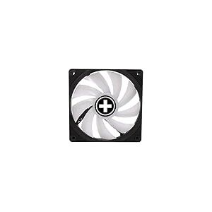 Xilence XPF120.ARGB 120mm PWM Ventilateur de boîtier, ARGB LED, transparent/noir