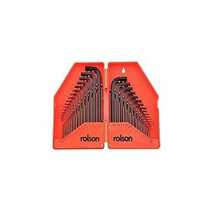 Rolson 40345 Clés hexagonales (30 pièces)