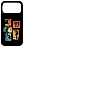 Trottinette 12e Anniversaire pour gar&ccedil;on de 12 Ans Coque pour iPhone 17 Pro Max