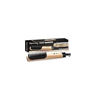 Saint Algue Demeliss Peigne Chauffant DEEP SMOOTH &ndash; Rev&ecirc;tement C&eacute;ramique &ndash; 26 Dents 3D Ultra Longues &ndash; Lissage Pr&eacute;cis, Volume Racine &ndash; 3 Temp&eacute;ratures Jusqu&rsquo;&agrave; 200&deg;C &ndash; Accessoire Coiffure Professionnel