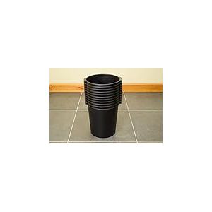 Jalema 2292860990 X10 Poubelle en polypropylène recyclé Noir 15 l
